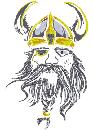 Stickdatei Wikinger