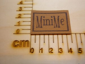 Kunstlederlabel "MiniMe"