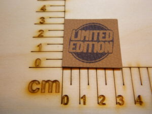 Kunstlederlabel "Limited Edition"