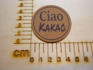 Kunstlederlabel "Ciao Kacao"
