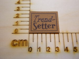 Kunstlederlabel "Trendsetter"