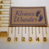 Kunstlederlabel "Kleines Wunder"