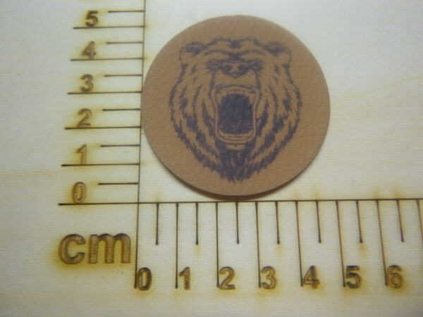 Kunstlederlabel "Bär"