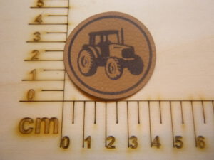 Kunstlederlabel "Traktor"