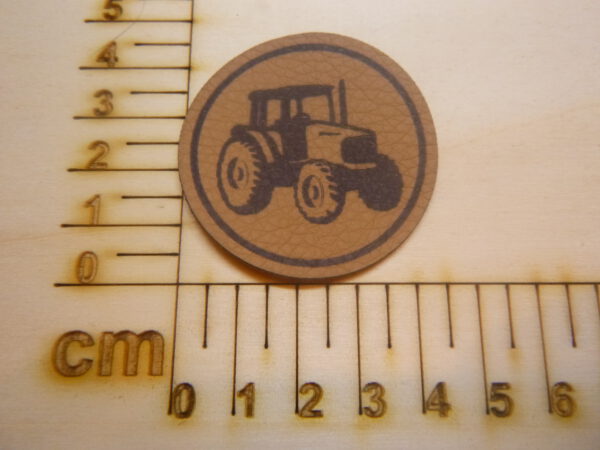 Kunstlederlabel "Traktor"