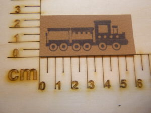 Kunstlederlabel "Zug"
