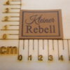 Kunstlederlabel "Kleiner Rebell"