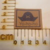 Kunstlederlabel "Pirat/Yo Yo Yo"