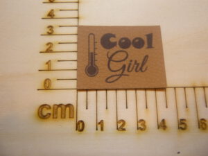 Kunstlederlabel "Cool Girl"