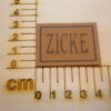 Kunstlederlabel "Zicke"