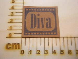 Kunstlederlabel "Diva"