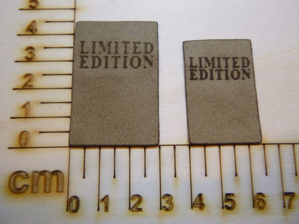 Nahtlabel "Limited Edition"