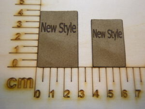 Nahtlabel "New Style"