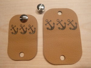 Nietenlabel "Anker"