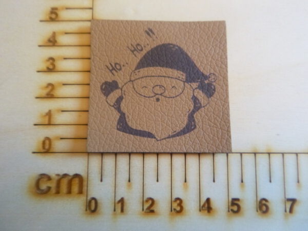 Kunstlederlabel "Santa" #11178