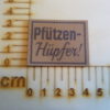 Kunstlederlabel "Pfützenhüpfer" #11195
