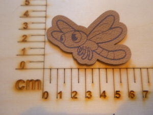 Kunstlederlabel "Libelle" #17033
